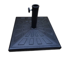 Load image into Gallery viewer, 42 Pound Square Resin Umbrella Base
