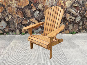 BTExpert Folding Adirondack Chair Half Assembled Lounge Chair Outdoor Wooden Patio Chair for Lawn Garden Backyard Deck Fire pit Pool Beach 350lb Weight Capacity Set of 2