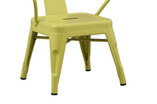 Load image into Gallery viewer, Rugged Steel Stacking Industrial Limeade Kids Play Metal Chair Arms (set of 2)
