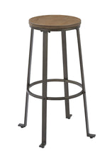 Load image into Gallery viewer, BTEXPERT 5081 Round 30&quot; Inch Counter Bar Stool, Rustic
