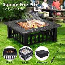 Load image into Gallery viewer, Upland Charcoal Fire Pit with Cover-Antique Finish
