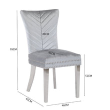 Load image into Gallery viewer, Eva chair with stainless steel legs Silver
