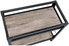 Load image into Gallery viewer, ACME Jorgensen Serving Cart, Rustic Oak &amp; Charcoal 98355
