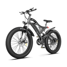 Load image into Gallery viewer, AOSTIRMOTOR 26&quot; 750W Electric Bike Fat Tire 48V 15AH Removable Lithium Battery for Adults S18亚马逊禁售
