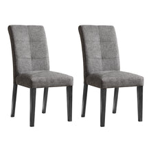 Load image into Gallery viewer, SIDE CHAIR SET OF 2,DARK GRAY\n\nSIDE CHAIR SET OF 2,DARK GRAY
