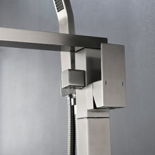 Load image into Gallery viewer, Single Handle Floor Mounted Freestanding Tub Filler
