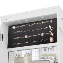 Load image into Gallery viewer, Fashion Simple Jewelry Storage Mirror Cabinet With LED Lights,For Living Room Or Bedroom
