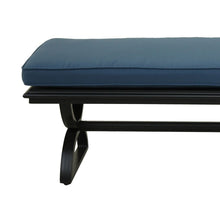 Load image into Gallery viewer, Dining Bench, Sapphire Blue
