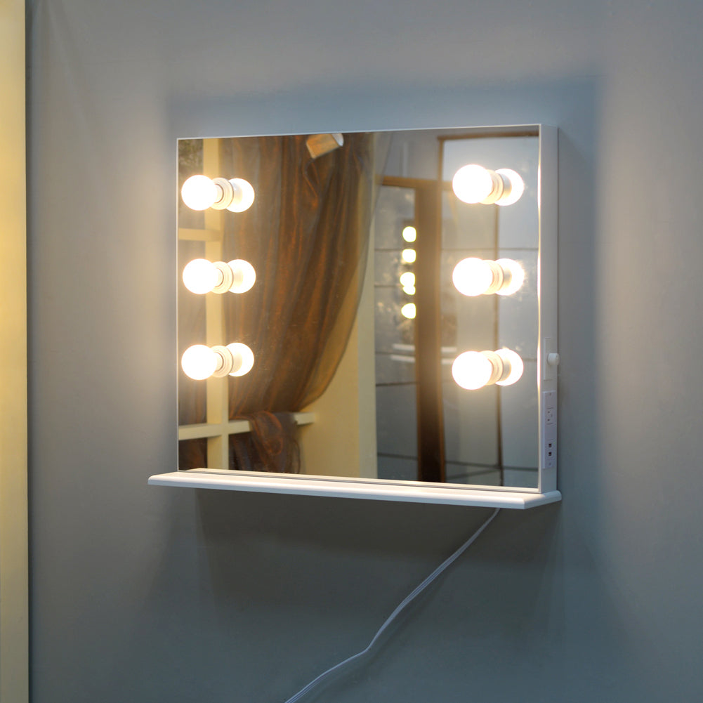 From us warehouse - Bedroom bathroom furniture LED lighting makeup mirror