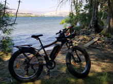 Load image into Gallery viewer, AOSTIRMOTOR S07-B 26&quot; 750W Electric Bike Fat Tire P7 48V 13AH Removable Lithium Battery for Adults with Detachable Rear Rack Fender(Black)亚马逊禁售
