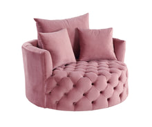 Load image into Gallery viewer, ACME Zunyas Accent Chair w/Swivel, Pink Velvet AC00291
