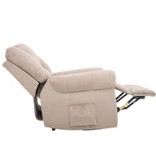 Load image into Gallery viewer, 【ONLY SELL TO PICK UP BUYER】TREXM Heavy-Duty Power Lift Recliner Chair with Built-in Remote and 2 Castors (Beige)
