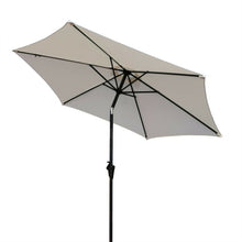 Load image into Gallery viewer, 9&#39; Pole Umbrella With Carry Bag, Creme
