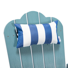 Load image into Gallery viewer, TALE Adirondack Chair Backyard Furniture Painted Seat Pillow Blue
