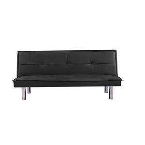 PU Leather Sofa Bed Couch , Convertible Folding Futon Sofa Bed .