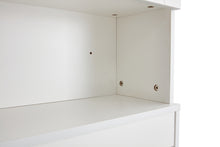 Load image into Gallery viewer, Home Bathroom Shelf Over-The-Toilet, Bathroom SpaceSaver, Bathroom Storage Cabinet Organizer,White
