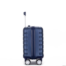 Load image into Gallery viewer, Pure PC 16&quot; Hard Case Luggage Computer Case With Universal Silent Aircraft Wheels Navy
