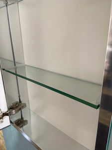 15*26  Medicine cabinet  Surface Mount or Recess aluminum