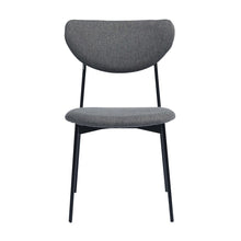 Load image into Gallery viewer, Modern Metal Dining Chair  Set Of 2 - Grey
