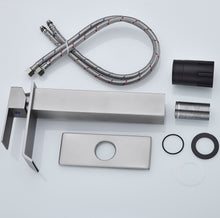 Load image into Gallery viewer, Waterfall Spout Bathroom Faucet,Single Handle Bathroom Vanity Sink Faucet
