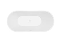 Load image into Gallery viewer, Acrylic Alcove Freestanding Soaking Bathtub
