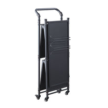 Load image into Gallery viewer, ACME Cordelia Serving Cart in Sandy Black, Dark Bronze Hand-Brushed Finish AC00359
