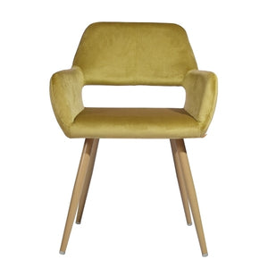 Velvet Upholstered Dinning Chair 1PC