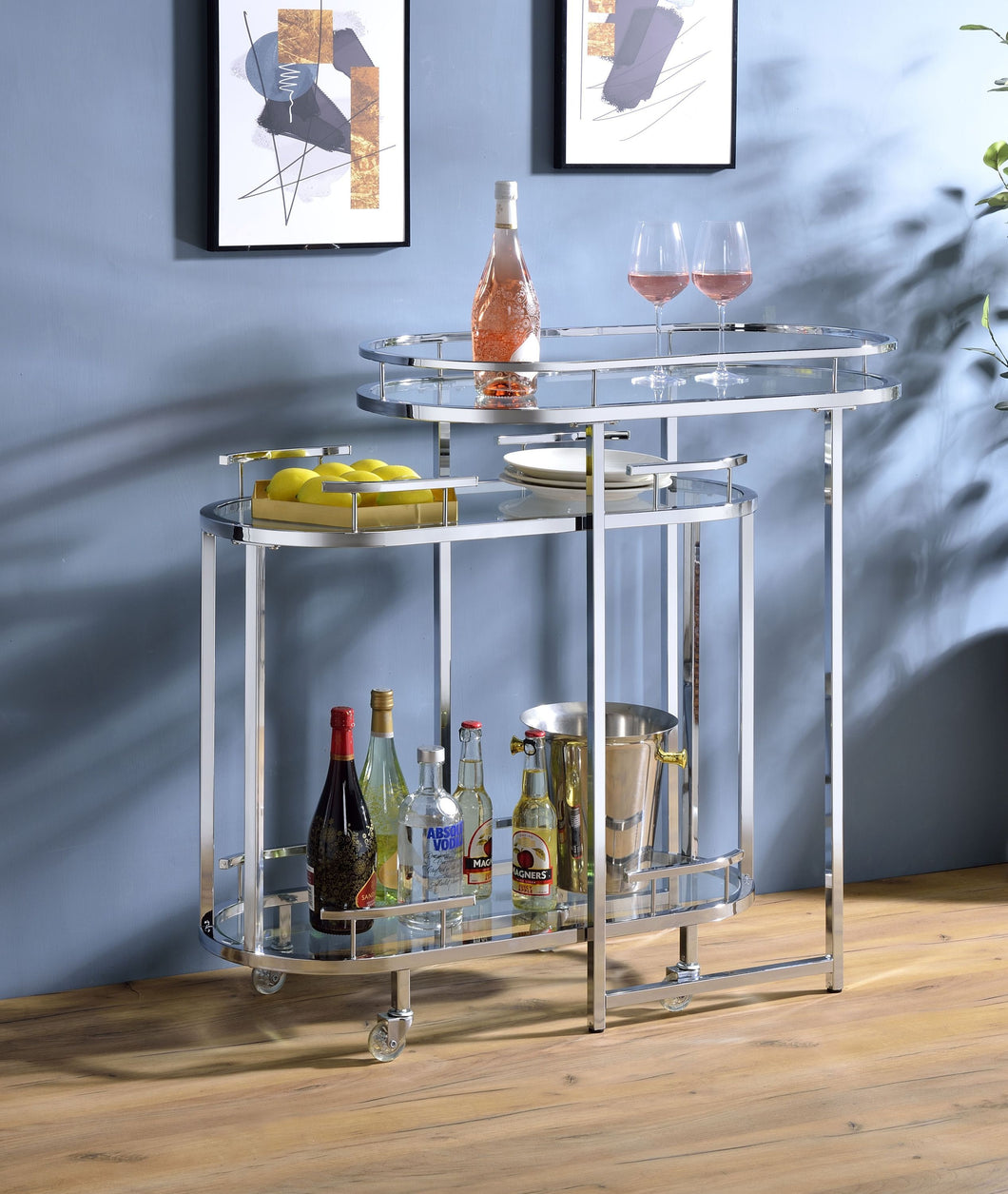 ACME PiffoServing Cart & Bar Table in Serving Cart & Bar Table AC00162
