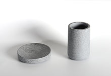Load image into Gallery viewer, Concrete Bath Accessory Set for Vanity Countertops,Grey Stone Color/Cement Grey Color
