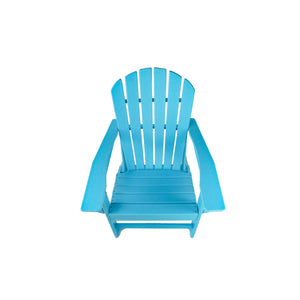 UM HDPE Resin Wood Adirondack Chair - Blue