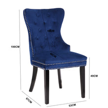 Load image into Gallery viewer, Erica with stainless steel Legs Navy
