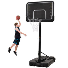 Load image into Gallery viewer, Portable Basketball Hoop &amp; Goal with Vertical Jump Measurement, Outdoor Basketball System with 6.6-10ft Height Adjustment for Youth, Adults
