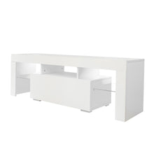 Load image into Gallery viewer, Entertainment TV Stand, Large TV Stand TV Base Stand with LED Light TV Cabinet.
