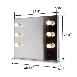 From us warehouse - Bedroom bathroom furniture LED lighting makeup mirror