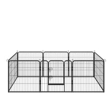 Load image into Gallery viewer, 8-Panels High Quality Wholesale Cheap Best Large Indoor Metal Puppy Dog Run Fence / Iron Pet Dog Playpen
