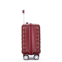 Load image into Gallery viewer, Pure PC 16&quot; Hard Case Luggage Computer Case With Universal Silent Aircraft Wheels Red
