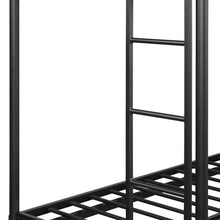 Load image into Gallery viewer, Twin over Full Metal Bunk Bed, Multi-Function,Black
