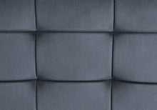 Load image into Gallery viewer, ACME Brantley Ottoman in Gray Velvet &amp; Sandy Gray Finish AC00427
