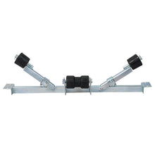 Load image into Gallery viewer, Boat Trailer Bottom Support Bracket with Keel Rollers capacity 1760lbs
