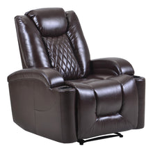 Load image into Gallery viewer, Oris Fur. Power Motion Recliner with USB Charge Port and Cup Holder -PU Lounge chair for Living Room
