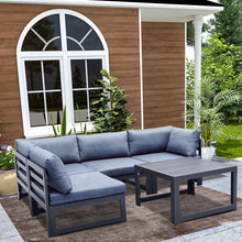 Load image into Gallery viewer, Outdoor sofa 4 pieces+coffee table
