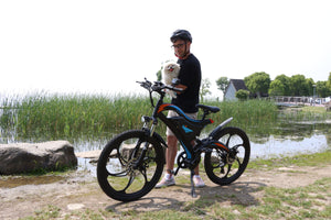 AOSTIRMOTOR Electric Bicycle 500W Motor 26" Tire With 48V/15Ah Li-Battery S05-1亚马逊禁售