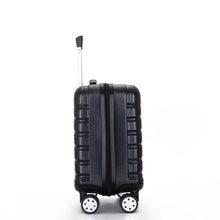 Load image into Gallery viewer, Pure PC 16&quot; Hard Case Luggage Computer Case With Universal Silent Aircraft Wheels Black
