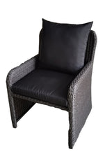 Load image into Gallery viewer, 3 Piece Rattan Deap Seating Group with Cushions (Color:DARK BROWN)
