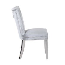 Load image into Gallery viewer, Eva chair with stainless steel legs Silver
