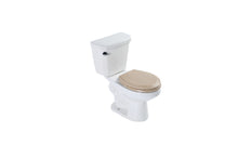 Load image into Gallery viewer, Round Toilet Seat, Premium Molded Wood Seat with Quiet-Close Hinges
