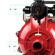 Load image into Gallery viewer, ZEMANOR Gas Water Pump 7HP Transfer 1.5&#39;&#39; Irrigation Fire Fighting Hi-Flow
