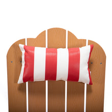Load image into Gallery viewer, TALE Adirondack Chair Backyard Furniture Painted Seat Pillow Red
