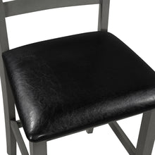 Load image into Gallery viewer, TREXM Set of 4 Wooden Counter Height Dining Chair with Padded Chairs, Gray
