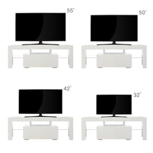 Load image into Gallery viewer, Entertainment TV Stand, Large TV Stand TV Base Stand with LED Light TV Cabinet.
